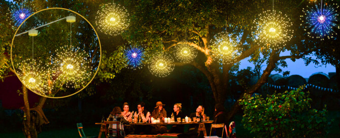 firework fairy lights for christmas party