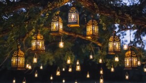 fairy light garden lighting