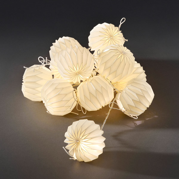 paper lantern fairy lights